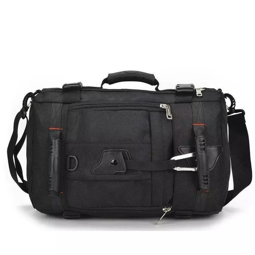 Whitzman Travel ‎ Carry On Backpack Durable Duffle-Large Black Waterproof